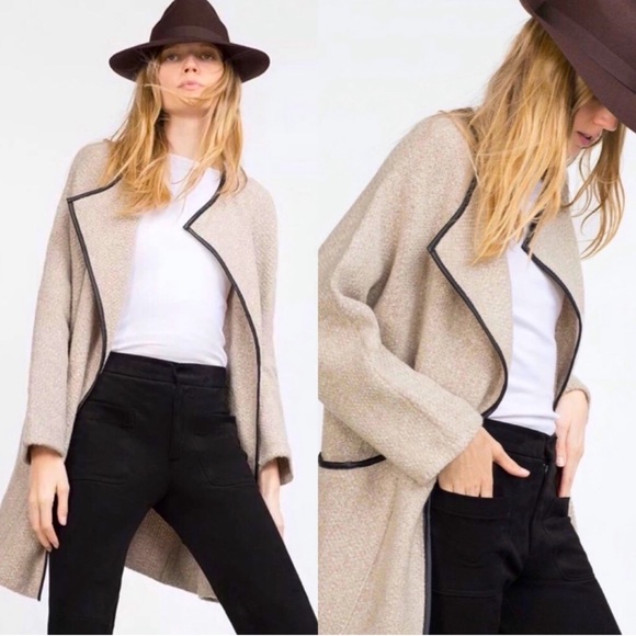 Zara Jackets & Blazers - Zara Women’s Knit Coat NWOT Size Small